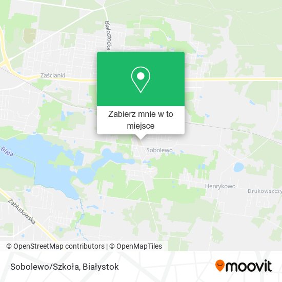 Mapa Sobolewo/Szkoła