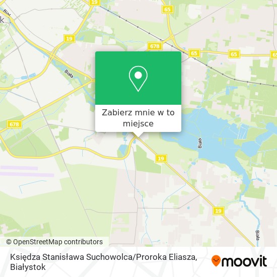 Mapa Księdza Stanisława Suchowolca / Proroka Eliasza