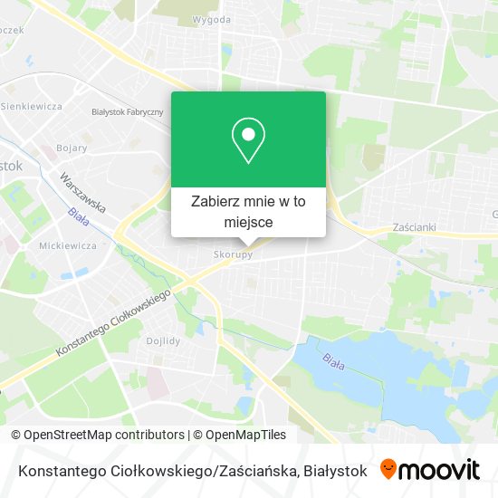 Mapa Konstantego Ciołkowskiego / Zaściańska