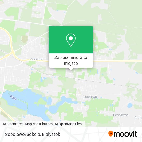 Mapa Sobolewo/Sokola