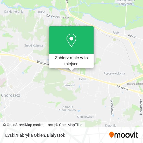 Mapa Łyski/Fabryka Okien