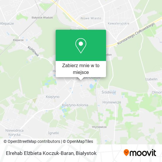Mapa Elrehab Elżbieta Koczuk-Baran