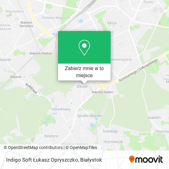 Mapa Indigo Soft Łukasz Opryszczko