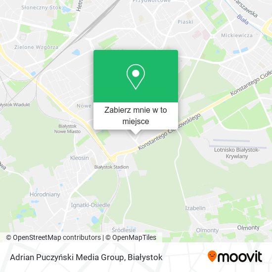 Mapa Adrian Puczyński Media Group