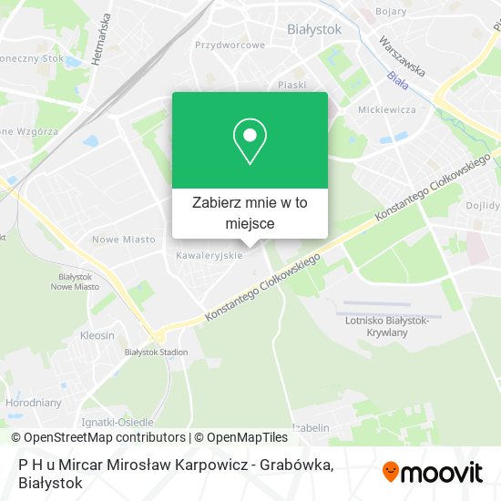 Mapa P H u Mircar Mirosław Karpowicz - Grabówka