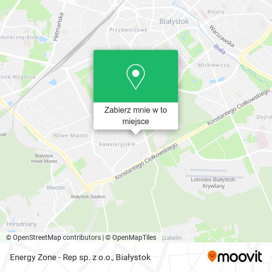 Mapa Energy Zone - Rep sp. z o.o.