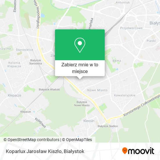 Mapa Koparlux Jarosław Kiszło