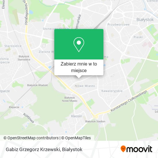 Mapa Gabiz Grzegorz Krzewski
