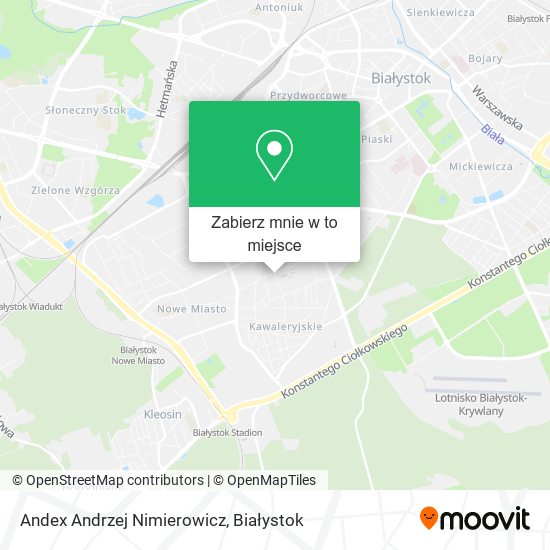 Mapa Andex Andrzej Nimierowicz