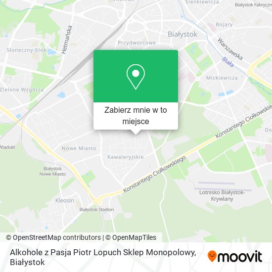 Mapa Alkohole z Pasja Piotr Lopuch Sklep Monopolowy