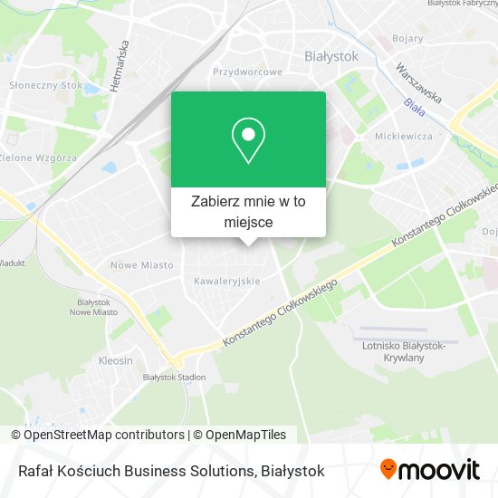 Mapa Rafał Kościuch Business Solutions