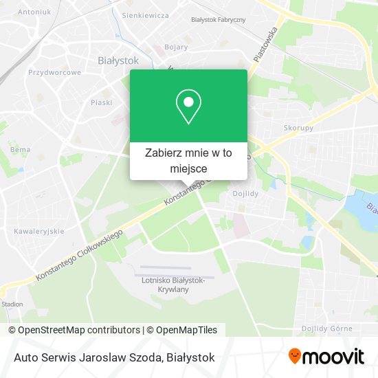 Mapa Auto Serwis Jaroslaw Szoda