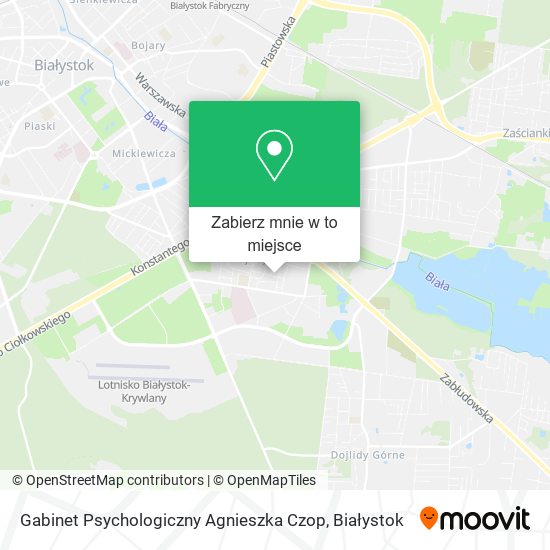 Mapa Gabinet Psychologiczny Agnieszka Czop