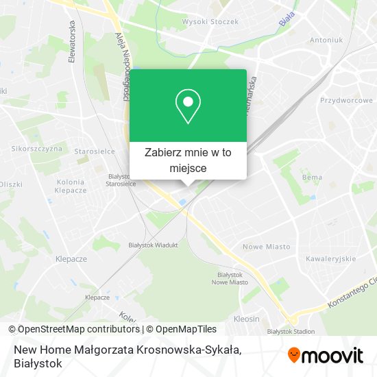 Mapa New Home Małgorzata Krosnowska-Sykała