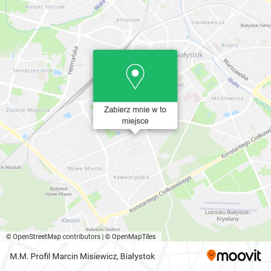Mapa M.M. Profil Marcin Misiewicz