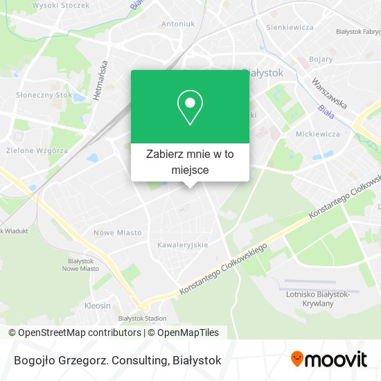Mapa Bogojło Grzegorz. Consulting