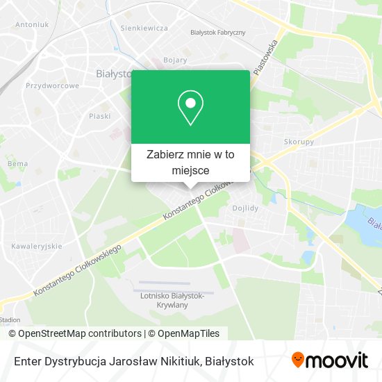 Mapa Enter Dystrybucja Jarosław Nikitiuk