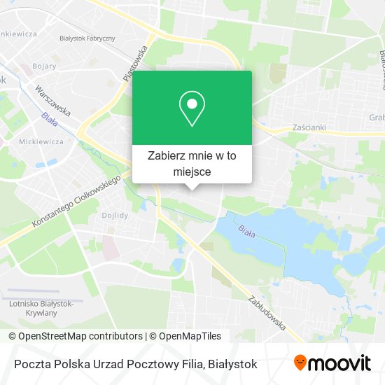 Mapa Poczta Polska Urzad Pocztowy Filia