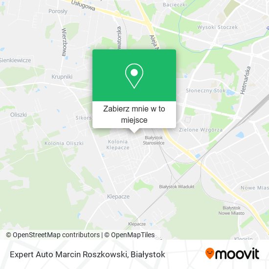 Mapa Expert Auto Marcin Roszkowski