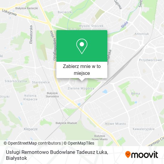 Mapa Usługi Remontowo Budowlane Tadeusz Łuka
