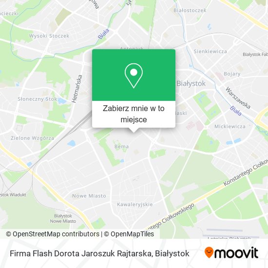Mapa Firma Flash Dorota Jaroszuk Rajtarska