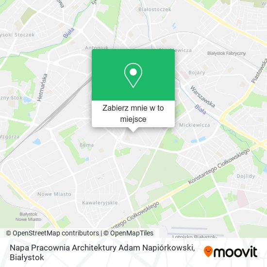 Mapa Napa Pracownia Architektury Adam Napiórkowski