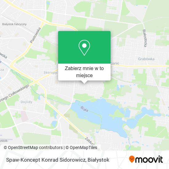 Mapa Spaw-Koncept Konrad Sidorowicz