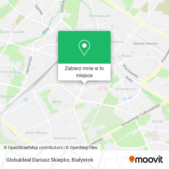 Mapa Globaldeal Dariusz Skiepko