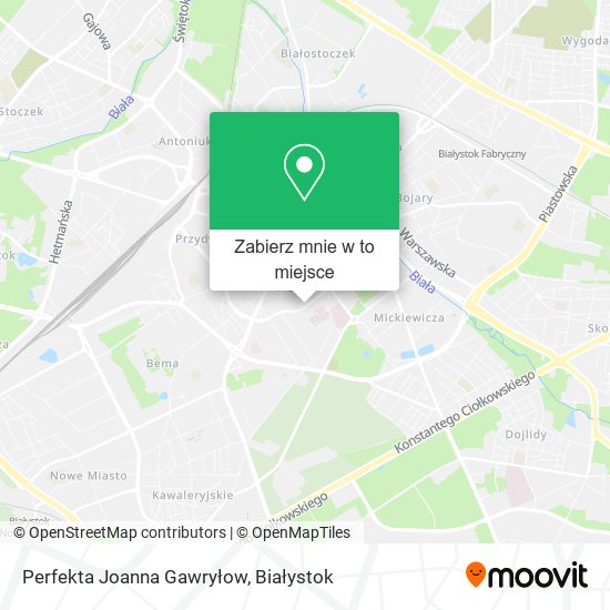 Mapa Perfekta Joanna Gawryłow