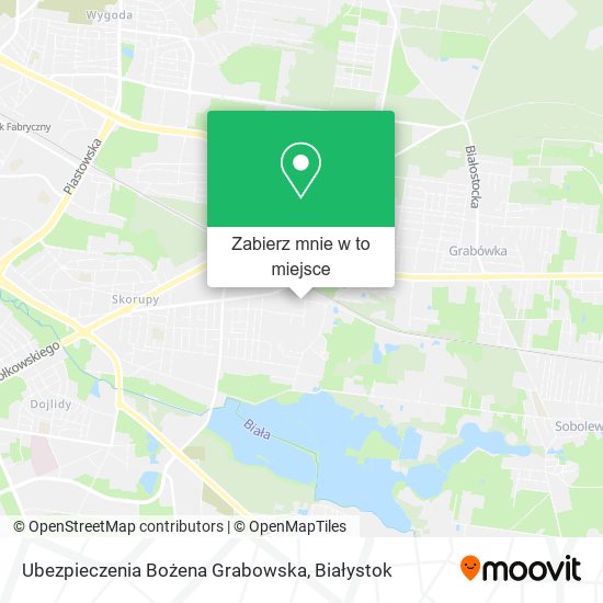 Mapa Ubezpieczenia Bożena Grabowska