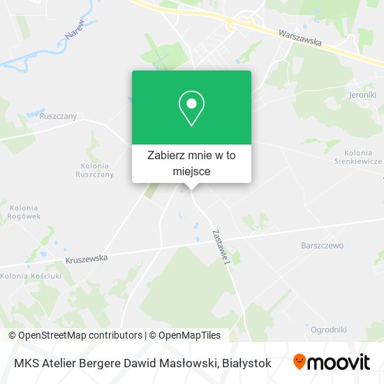 Mapa MKS Atelier Bergere Dawid Masłowski