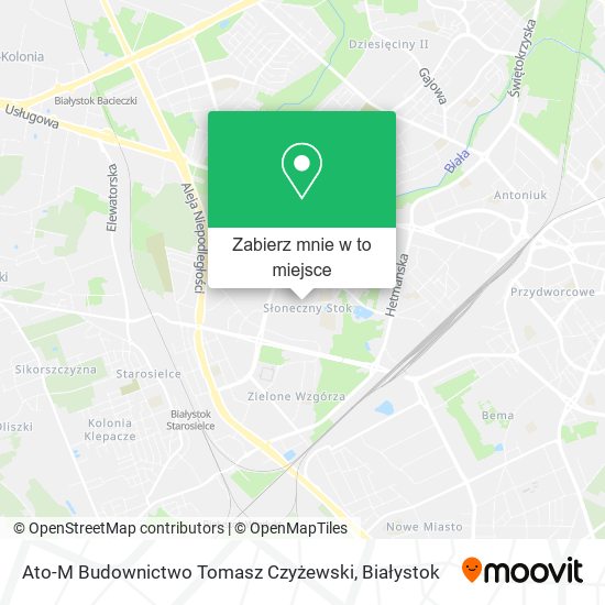 Mapa Ato-M Budownictwo Tomasz Czyżewski