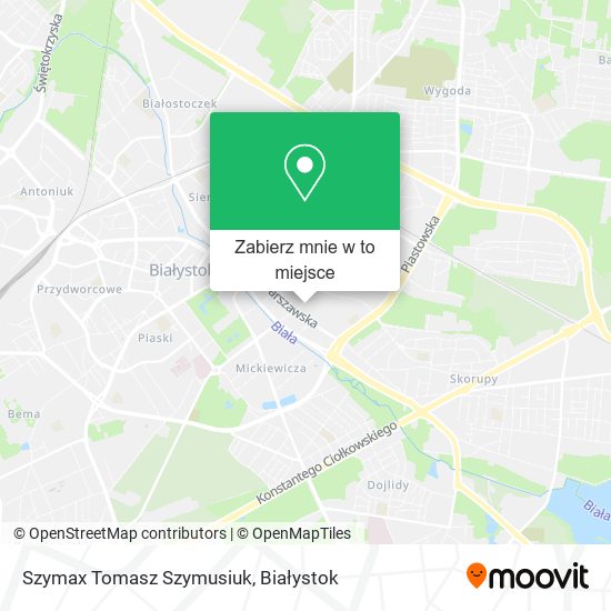 Mapa Szymax Tomasz Szymusiuk
