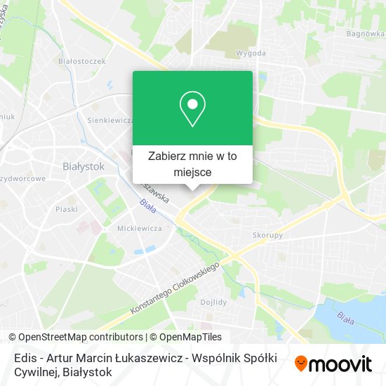 Mapa Edis - Artur Marcin Łukaszewicz - Wspólnik Spółki Cywilnej