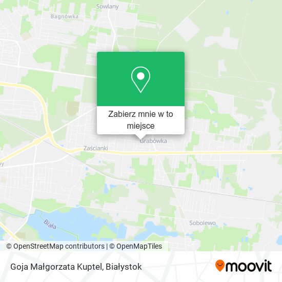 Mapa Goja Małgorzata Kuptel
