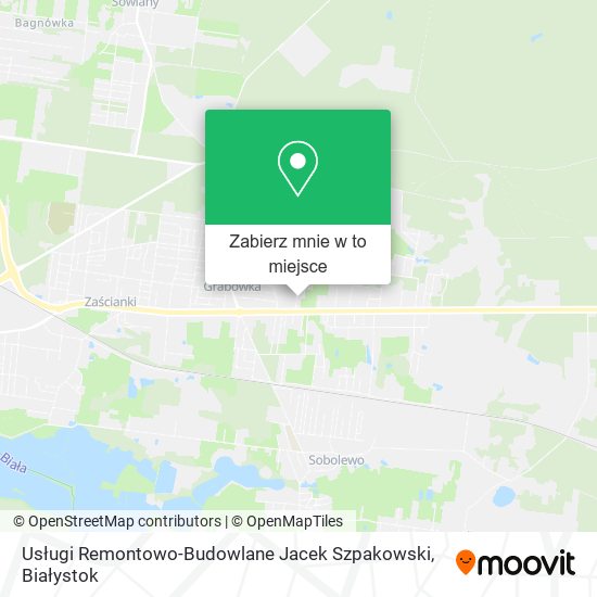 Mapa Usługi Remontowo-Budowlane Jacek Szpakowski