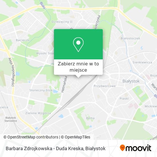 Mapa Barbara Zdrojkowska - Duda Kreska