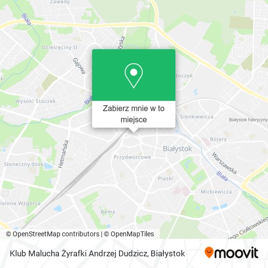 Mapa Klub Malucha Żyrafki Andrzej Dudzicz