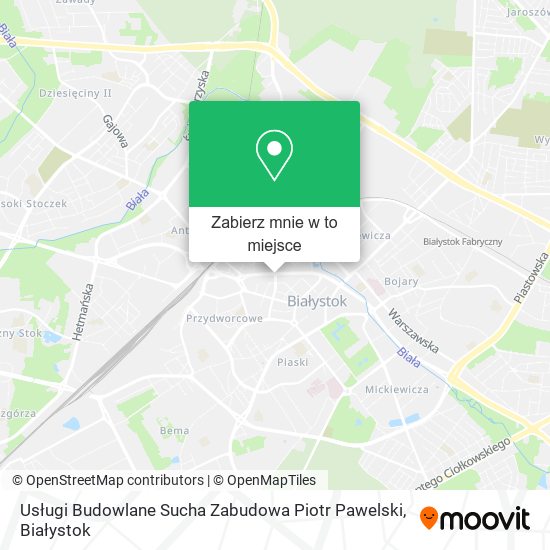 Mapa Usługi Budowlane Sucha Zabudowa Piotr Pawelski