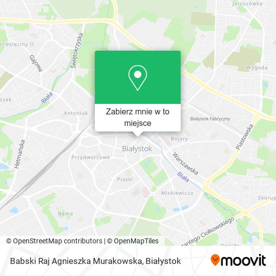 Mapa Babski Raj Agnieszka Murakowska