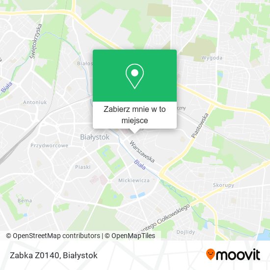 Mapa Zabka Z0140