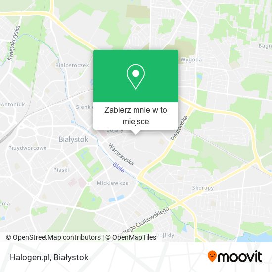 Mapa Halogen.pl