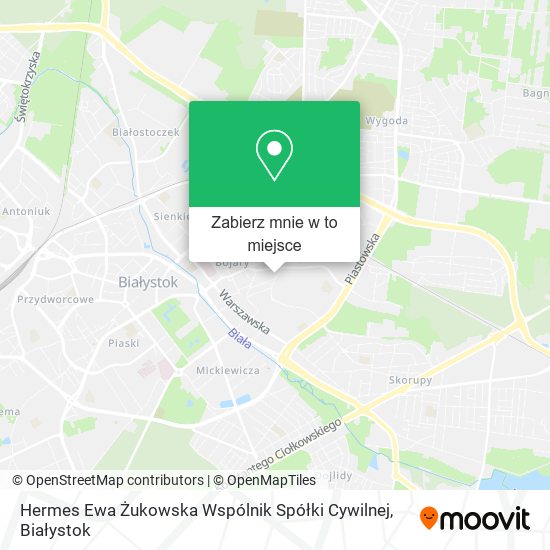 Mapa Hermes Ewa Żukowska Wspólnik Spółki Cywilnej