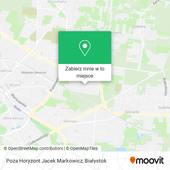 Mapa Poza Horyzont Jacek Markowicz