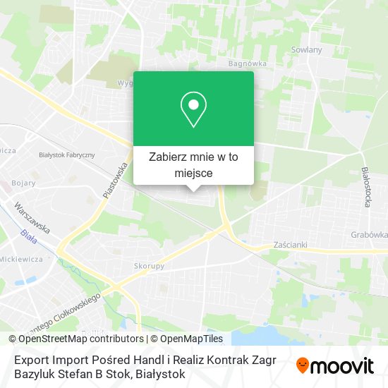Mapa Export Import Pośred Handl i Realiz Kontrak Zagr Bazyluk Stefan B Stok
