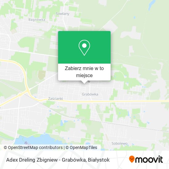 Mapa Adex Dreling Zbigniew - Grabówka