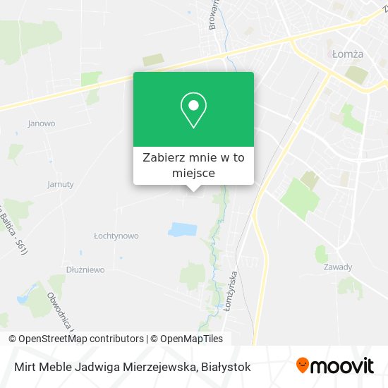 Mapa Mirt Meble Jadwiga Mierzejewska