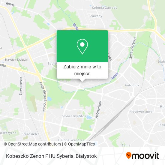 Mapa Kobeszko Zenon PHU Syberia