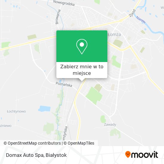 Mapa Domax Auto Spa