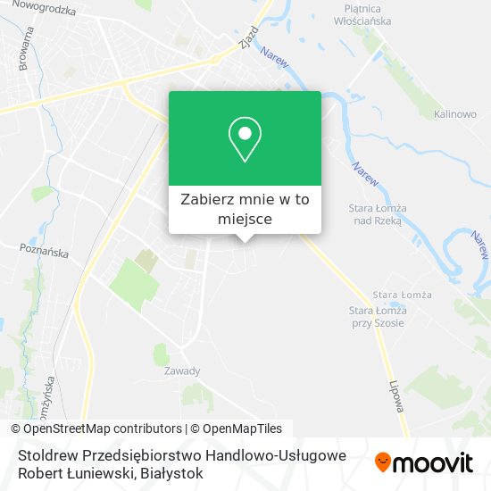 Mapa Stoldrew Przedsiębiorstwo Handlowo-Usługowe Robert Łuniewski